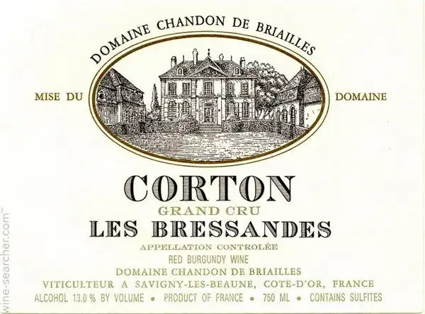'09 Chandon de Briailles Corton Bressandes GC