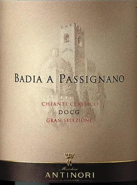 '19 Antinori Badia A Passignano C.C. Gran Selezione