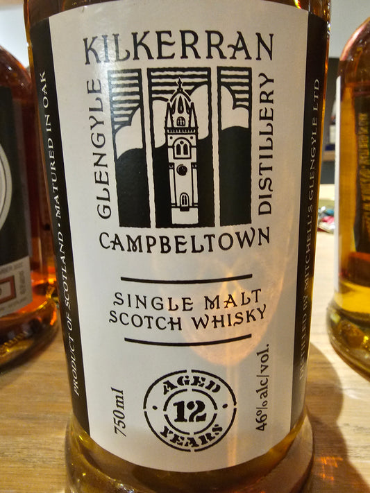 Kilkerran 12yr Scotch 46% 750ml