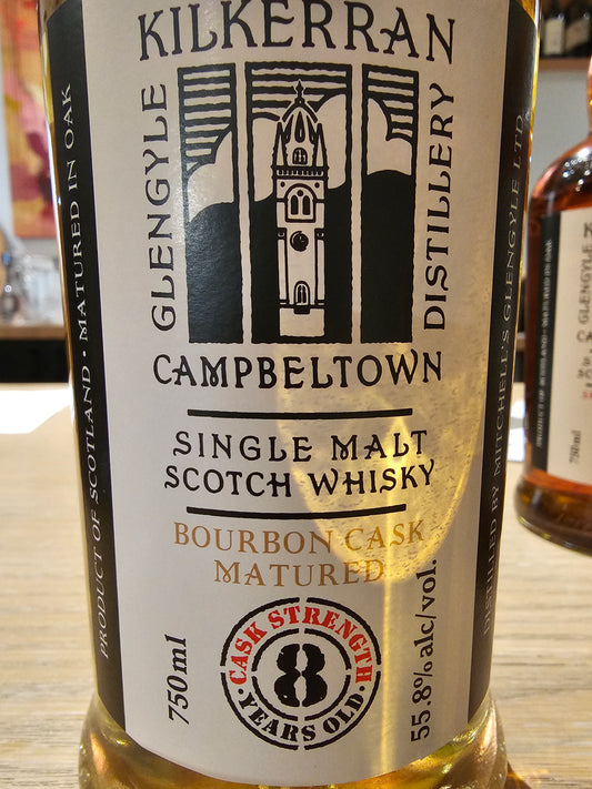 Kilkerran 8yr Bourbon Cask - Cask Str 55.8%