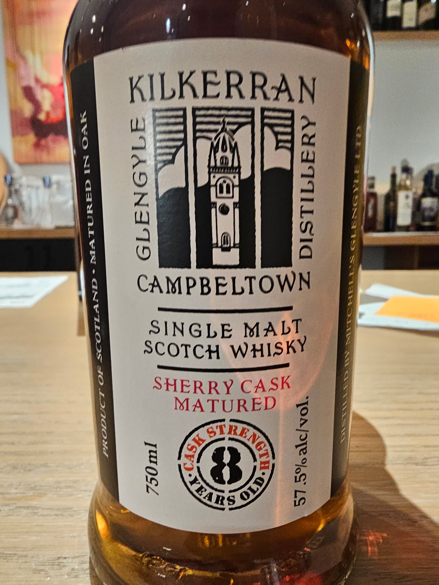 Kilkerran 8yr Sherry Cask - Cask Str 57.5%
