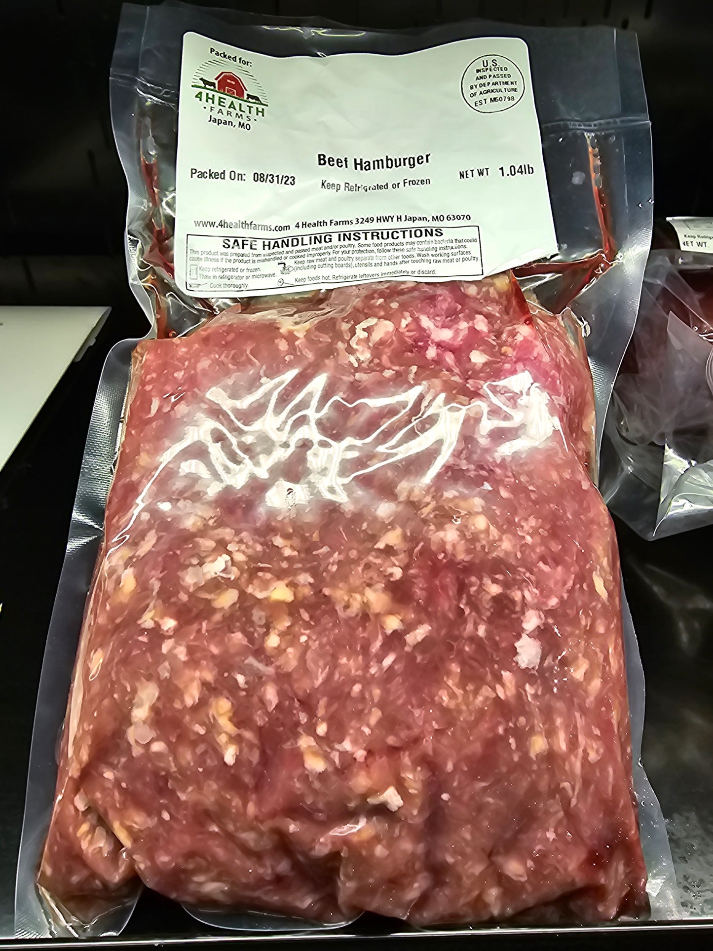 4 Health Farms Wagyu Ground Beef 1lb