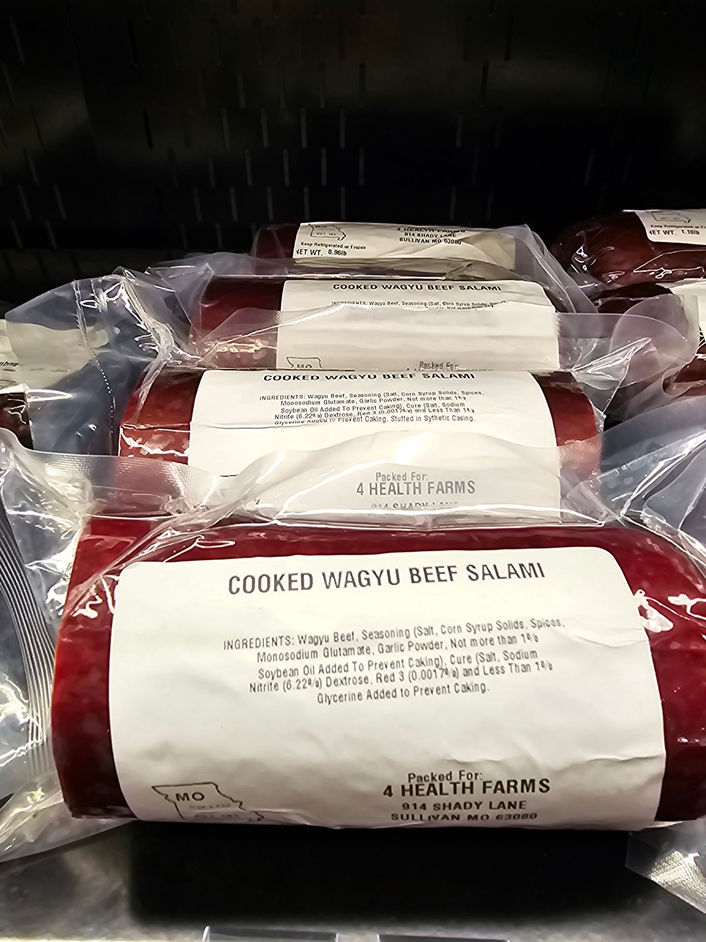 4 Health Farms Wagyu Salami 1/2lb