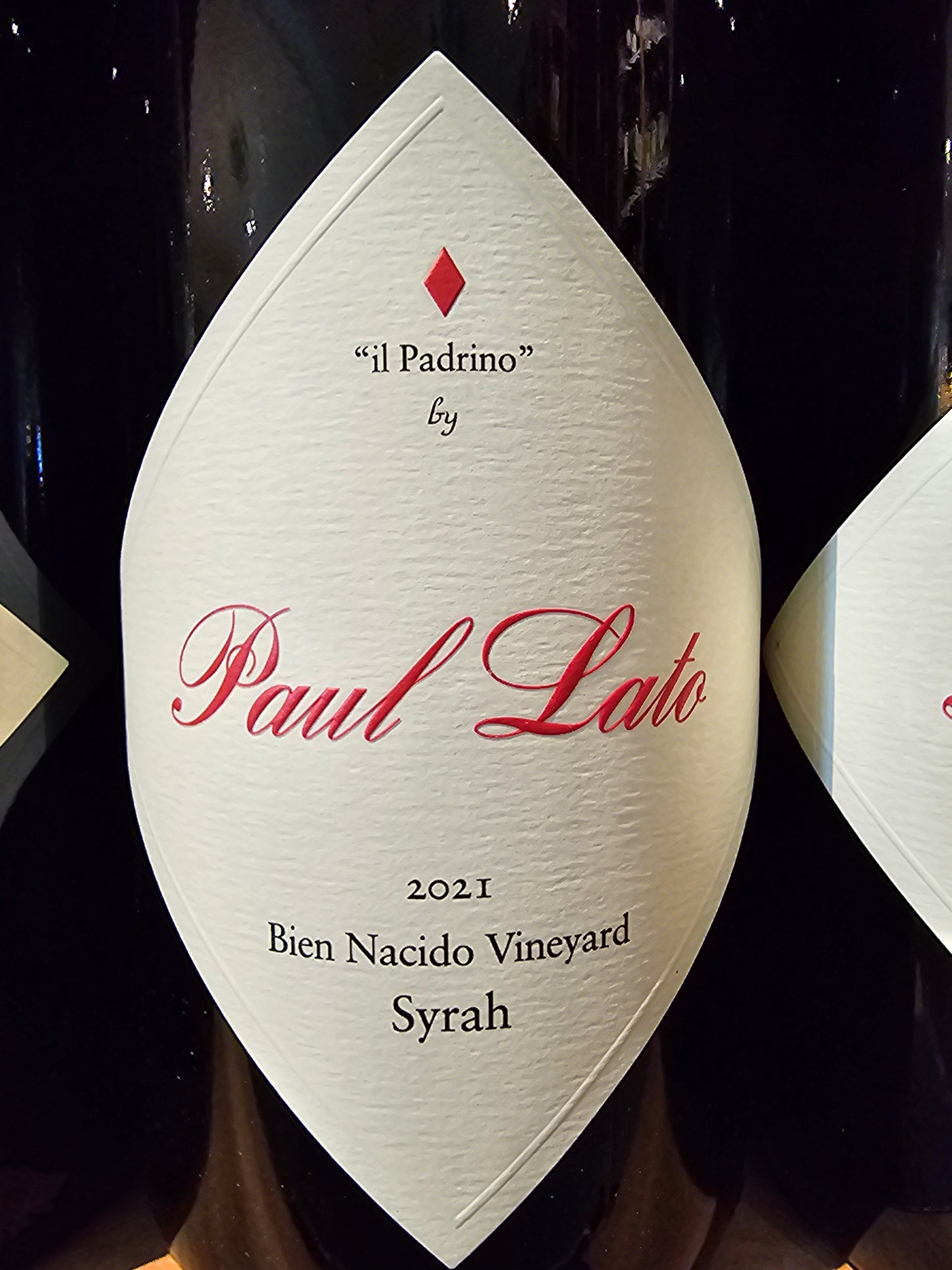 21 Paul Lato Syrah 'Il Padrino' Bien Nacido Vyd