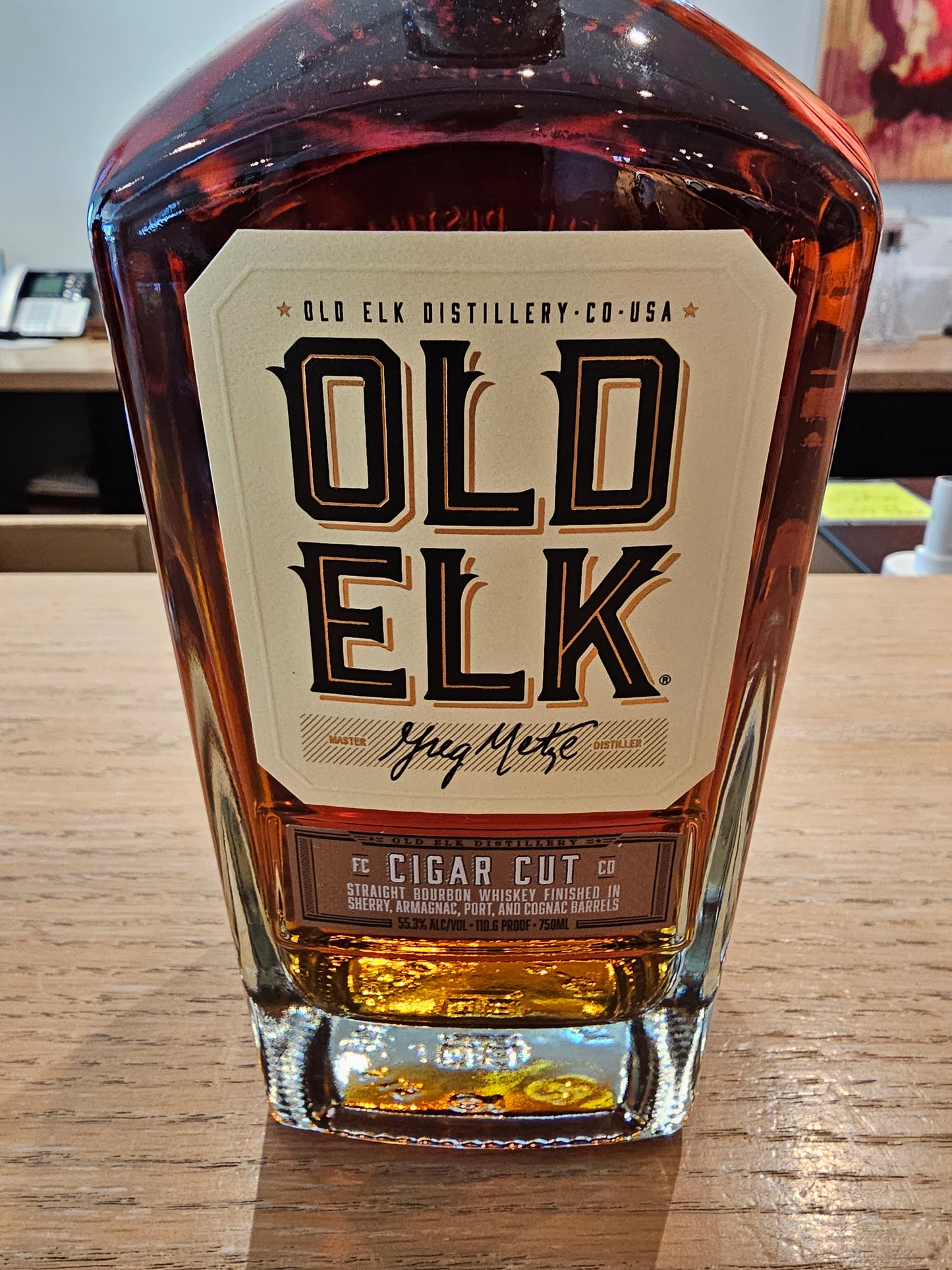 Old Elk Cigar Cut