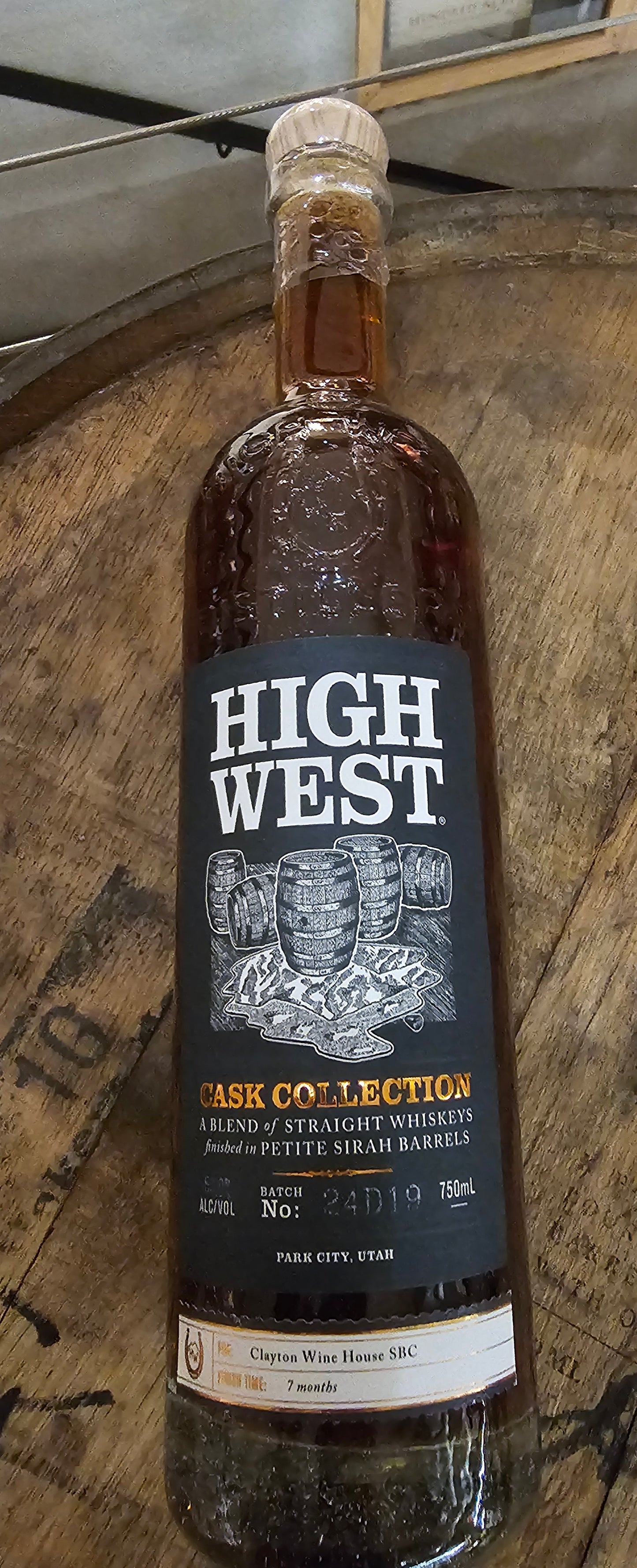 CWH High West Petite Sirah Bou-Rye Pick