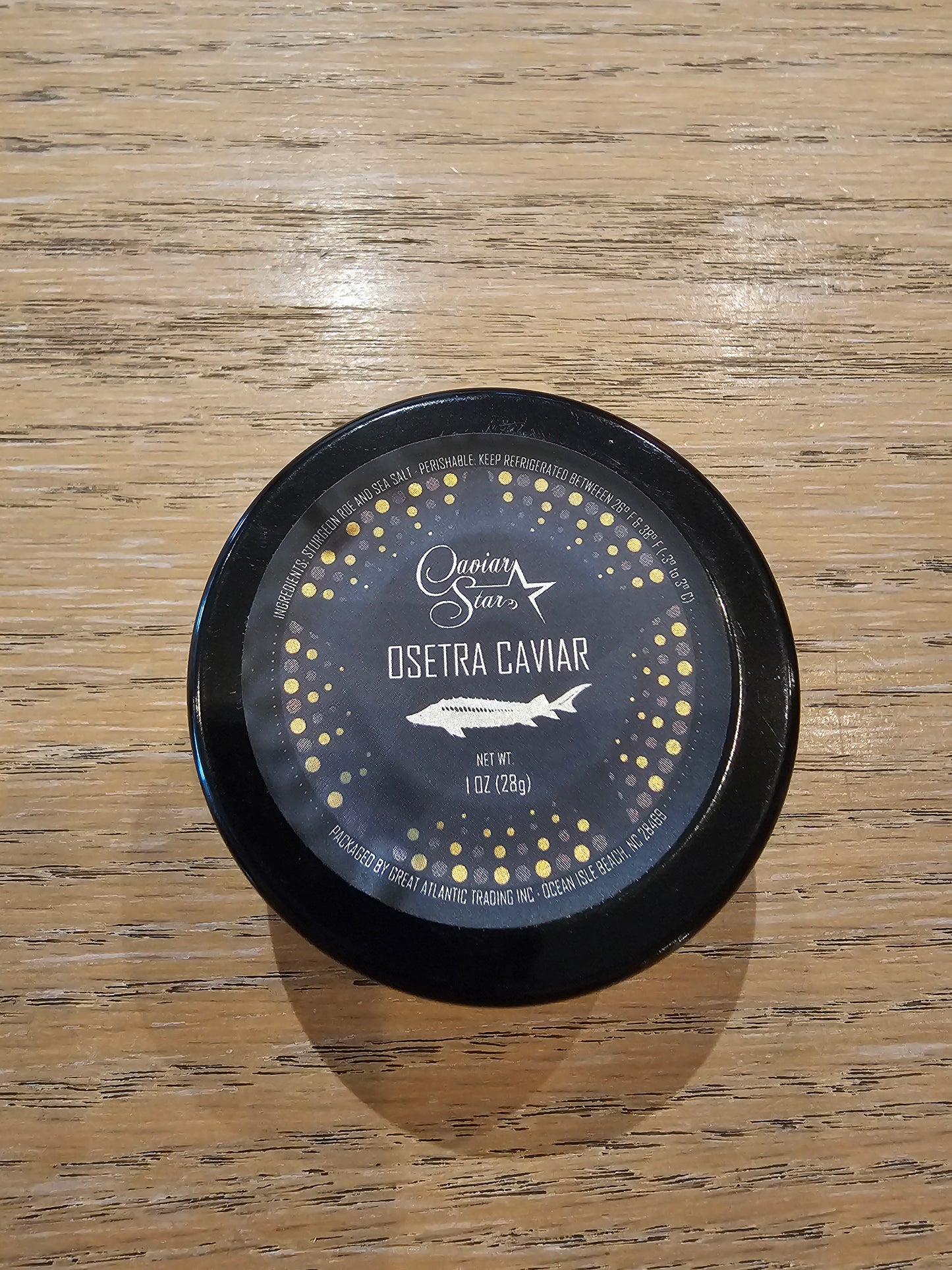 Caviar Star Royal Osetra 1oz