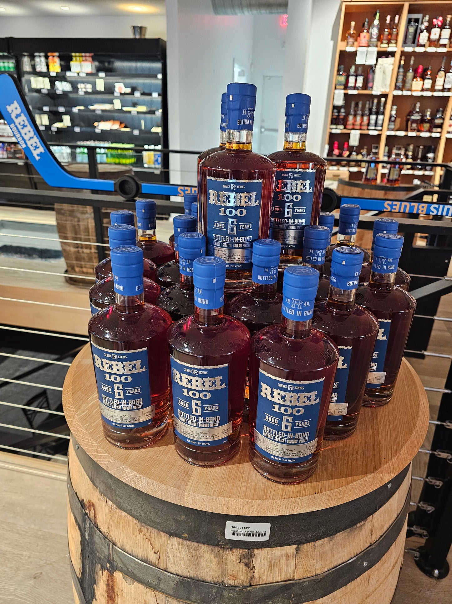 Rebel BIB "Let's Go Blues!" Single Barrel Pick