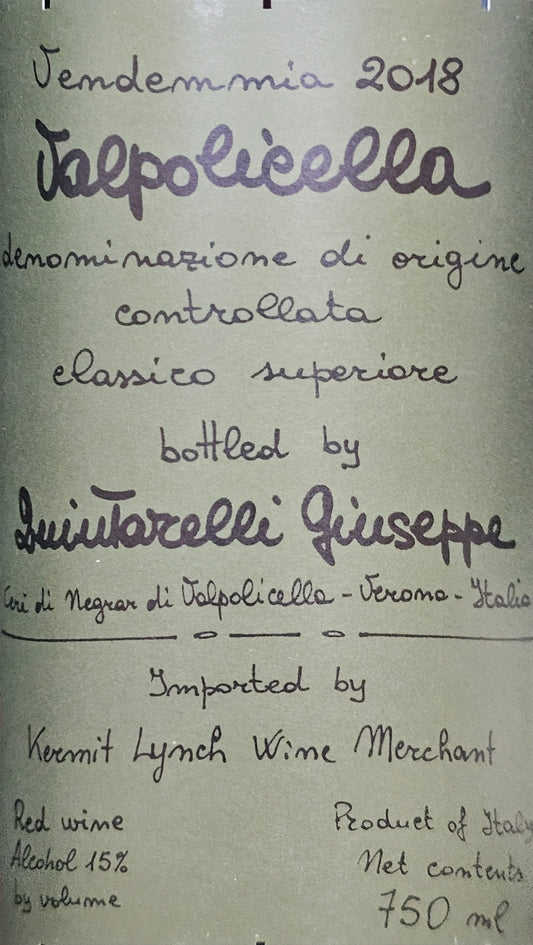 2018 Quintarelli Valpolicella Superiore