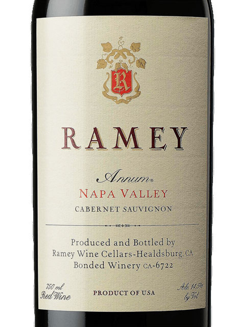 2019 Ramey Annum Cabernet (96JD)