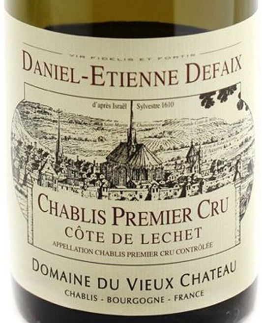 2010 Defaix Chabis Cote de Lechet 1er