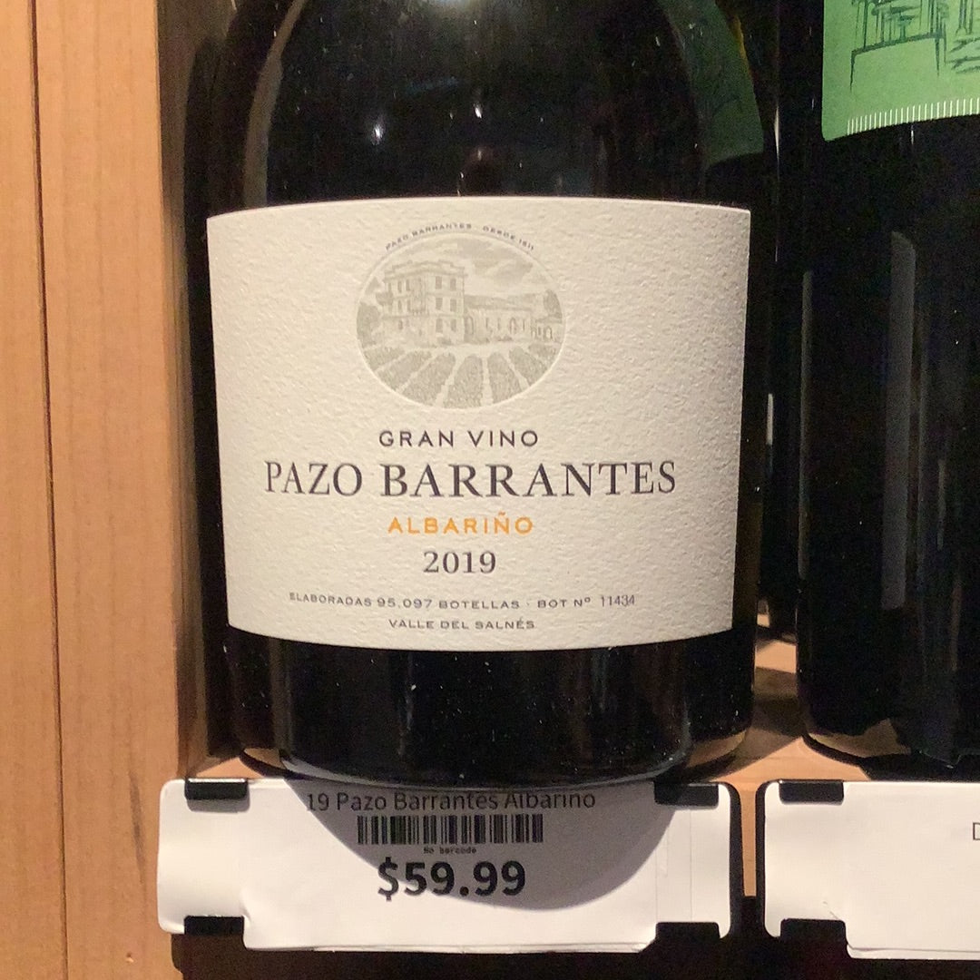 19 Pazo Barrantes Albarino