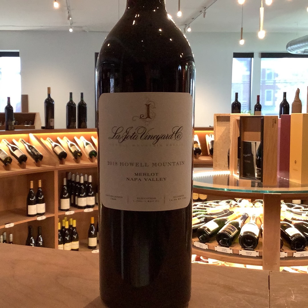 18 La Jota Hwl Mtn Merlot
