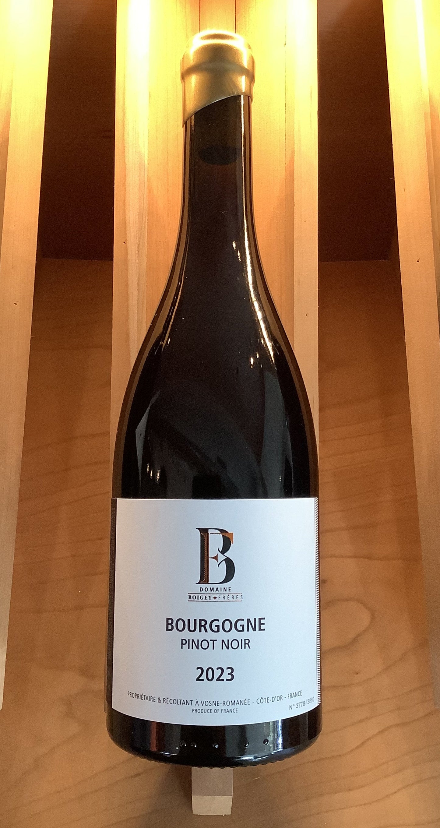 '23 Domaine Boigey Bourgogne Rouge
