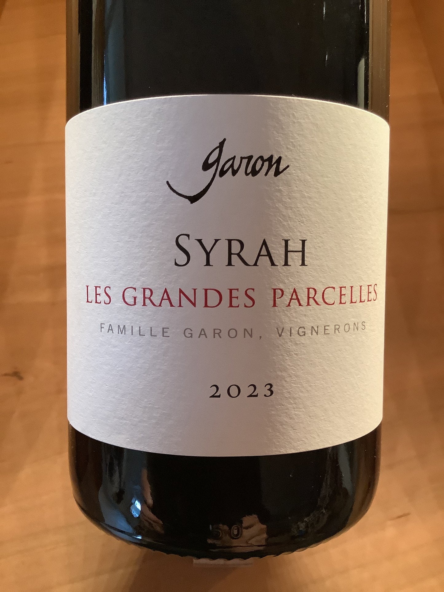 '23 Garon Syrah Grandes Parcelles