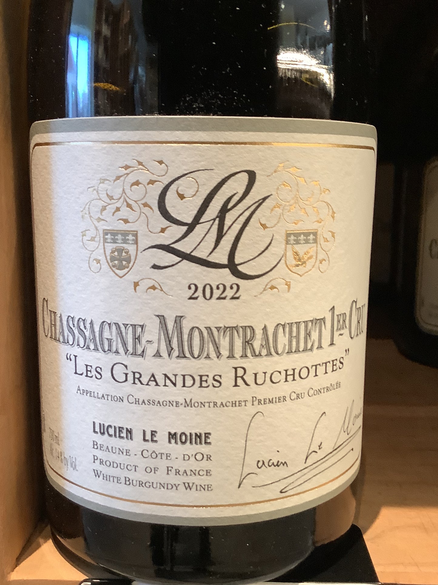 '22 Lucien Le Moine Chass Mont 1er Grand Ruchottes