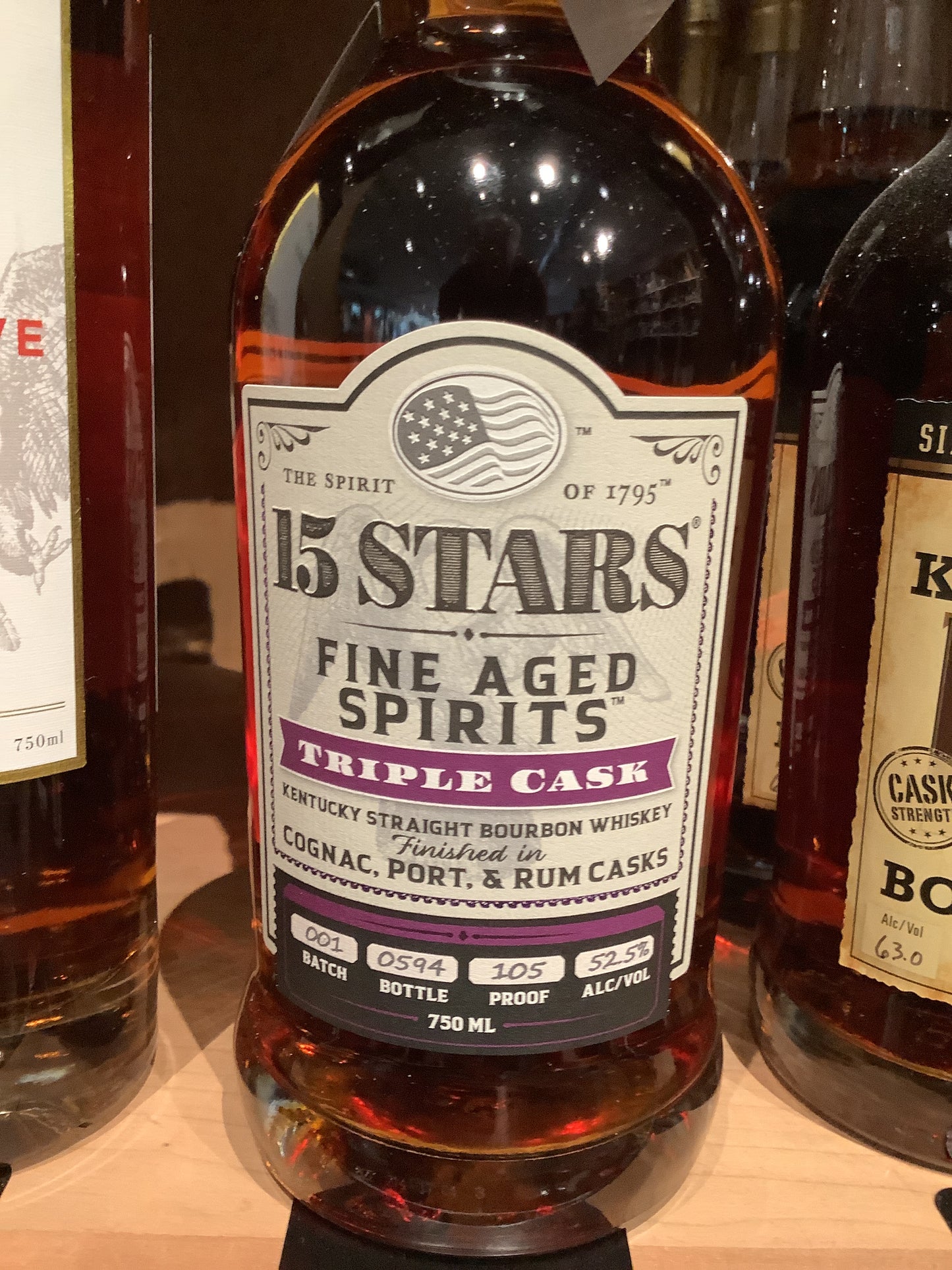 15 Stars First West Bourbon