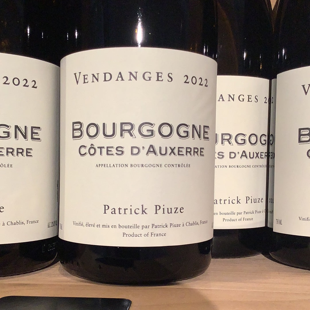 22 Piuze Bourgogne Cotes Auxerre