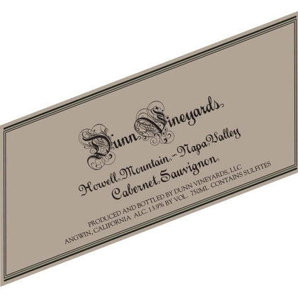 2018 Dunn Howell Mtn Cabernet 1.5L