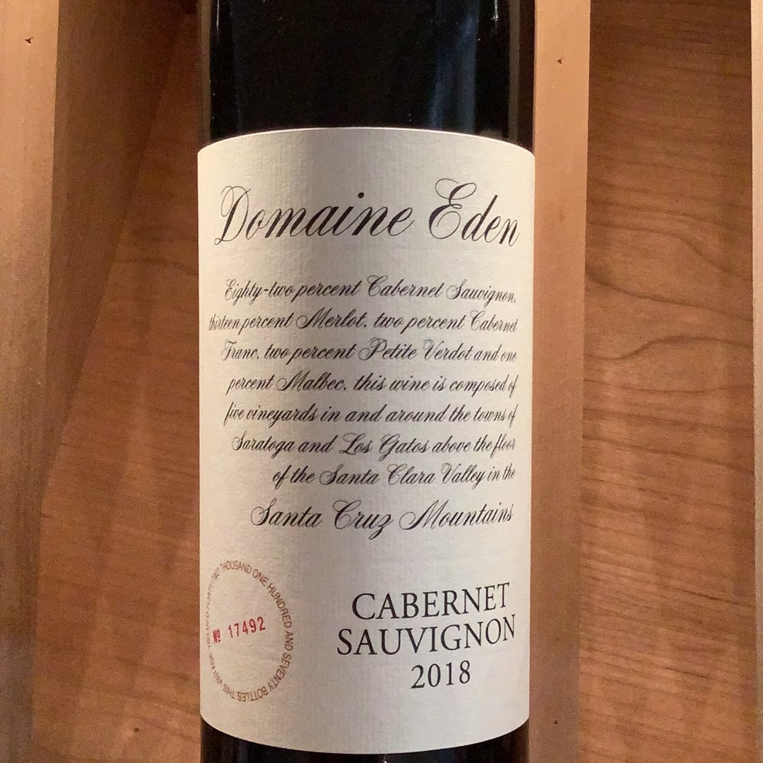 2018 Domaine Eden Cabernet