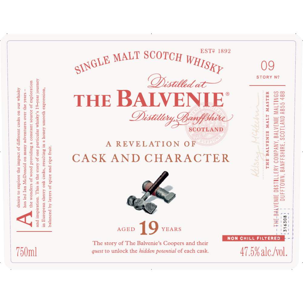 Balvenie 19yr Cask & Character Sherry