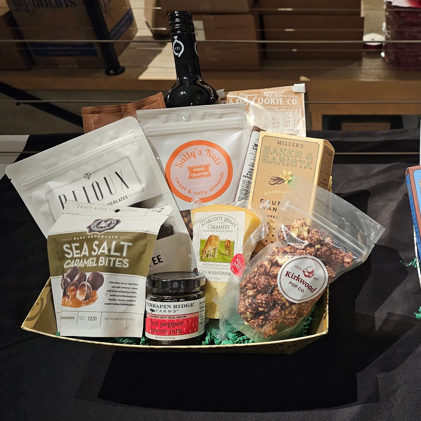 Wine & Cheese Baskets