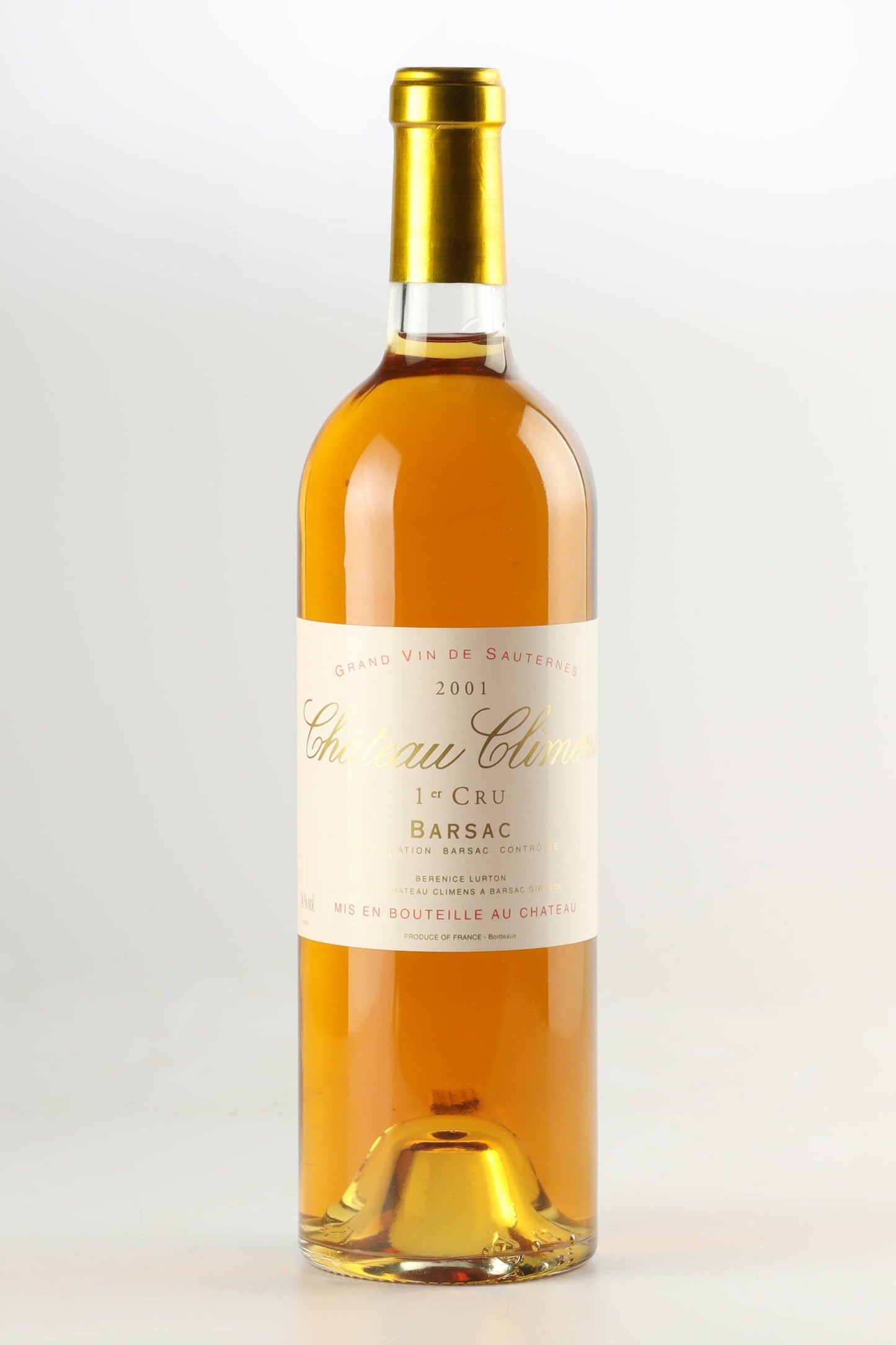 2001 Climens Barsac Sauternes 375ml