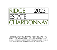 '23 Ridge Estate Chardonnay