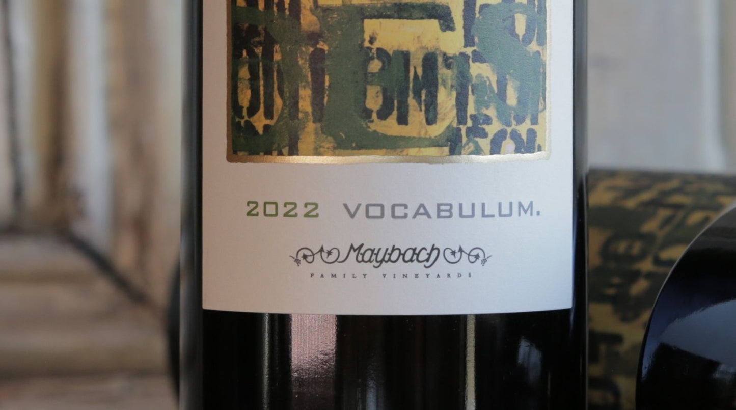 '22 Maybach Cab Sauv 'Vocabulum'