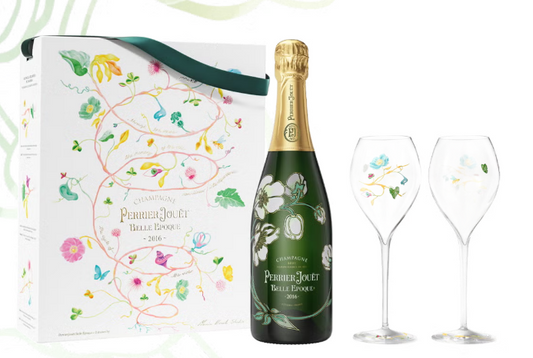 Perrier Jouet Belle Epoque 2016 W/ Glasses