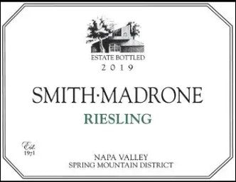 '19 Smith-Madrone Estate Riesling 750ml
