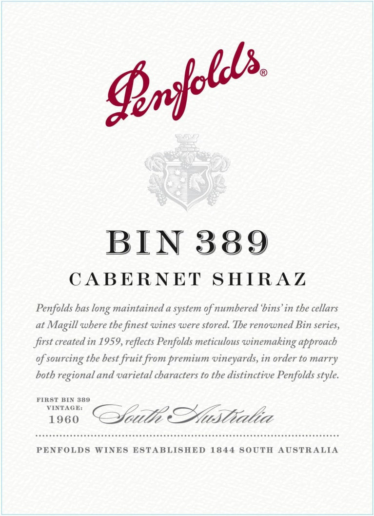 2023 Penfolds Bin 389
