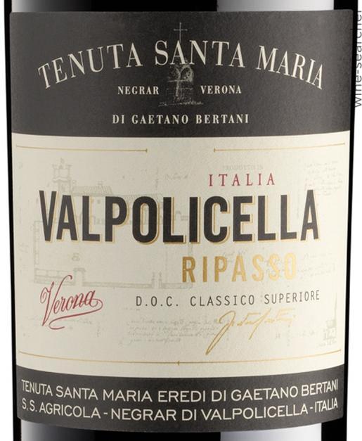 2015 Tenuta Santa Maria Valpo Ripasso 1.5L
