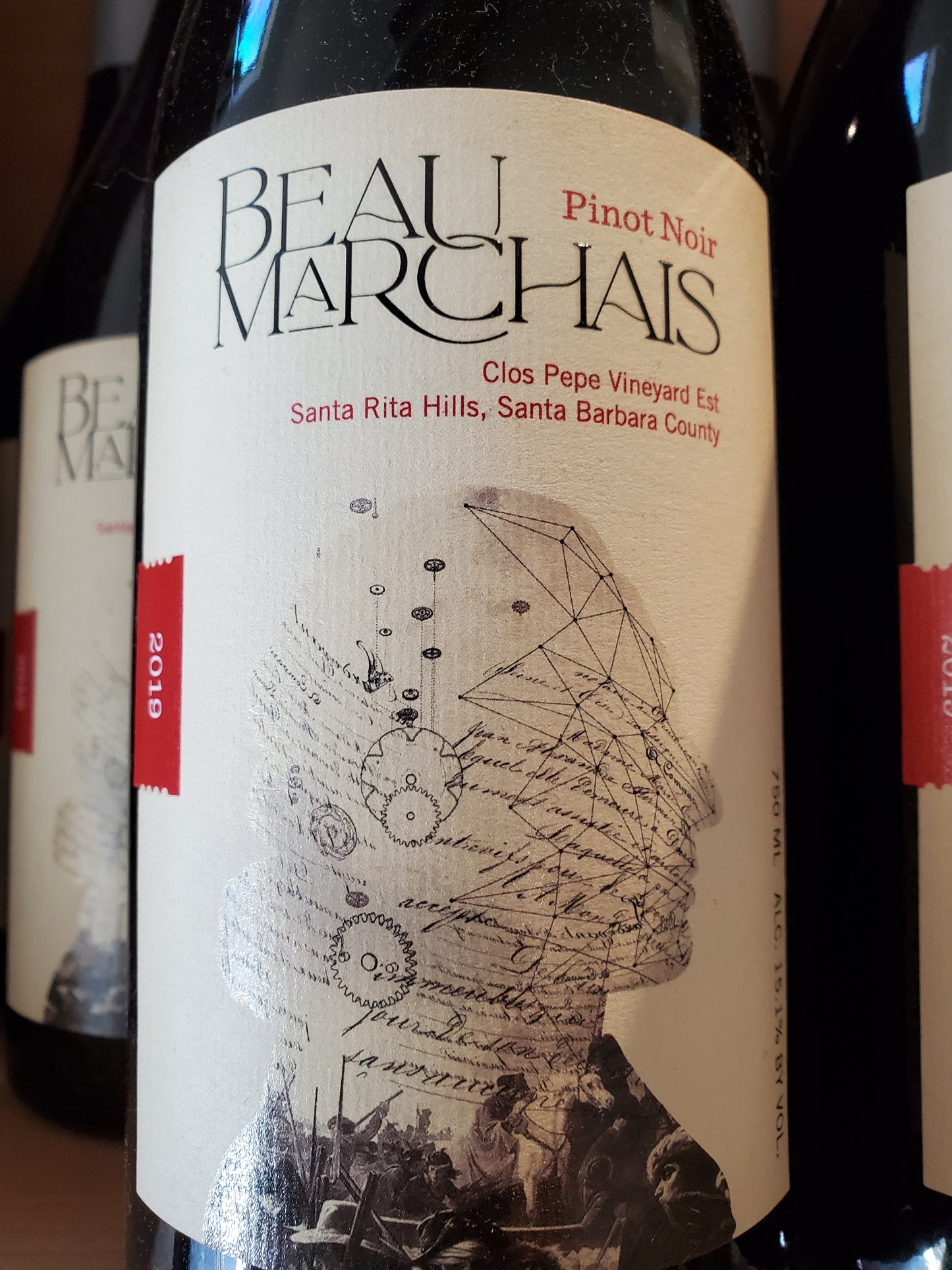 Beau Marchais Pinot Noir 'Clos Pepe Est' 2019