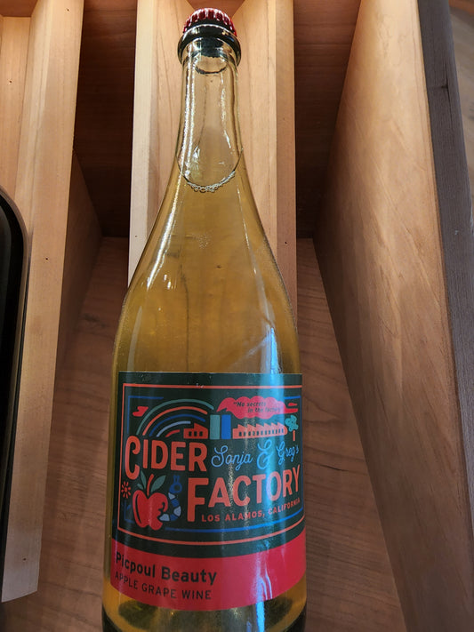 Sonja + Greg’s Cider Factory Picpoul Blanc Cider