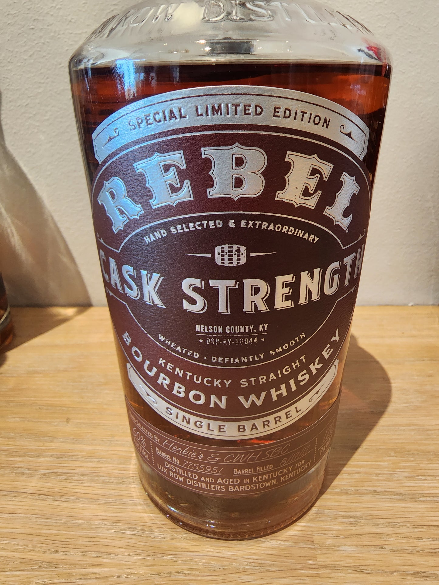 Herbies & CWH Rebel Cask Strength B2