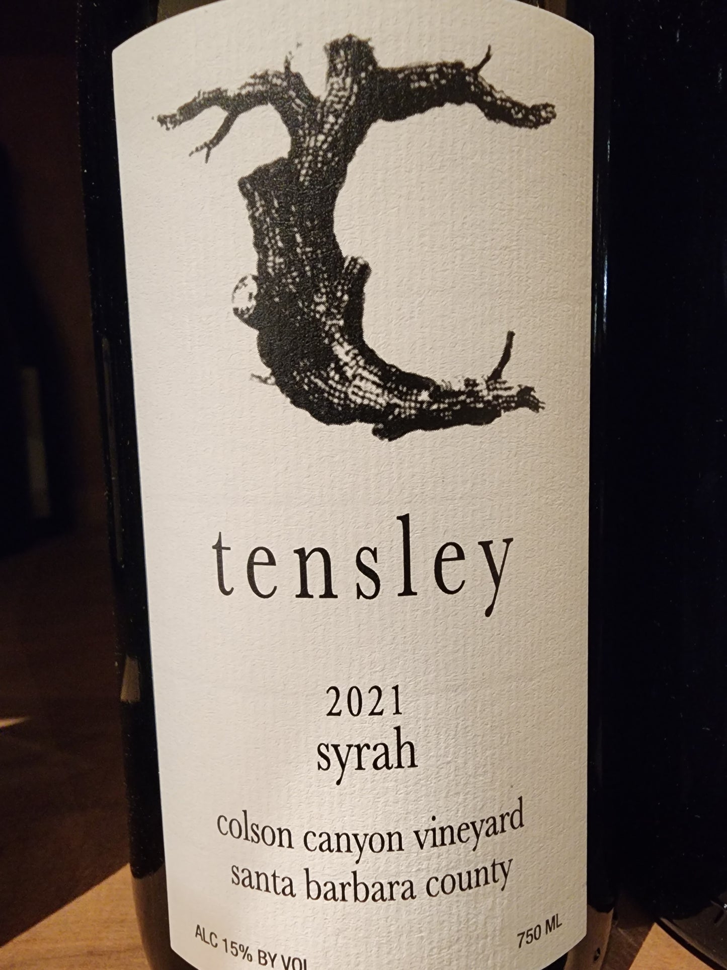 21 Tensley Colson Canyon Syrah (97 WA)