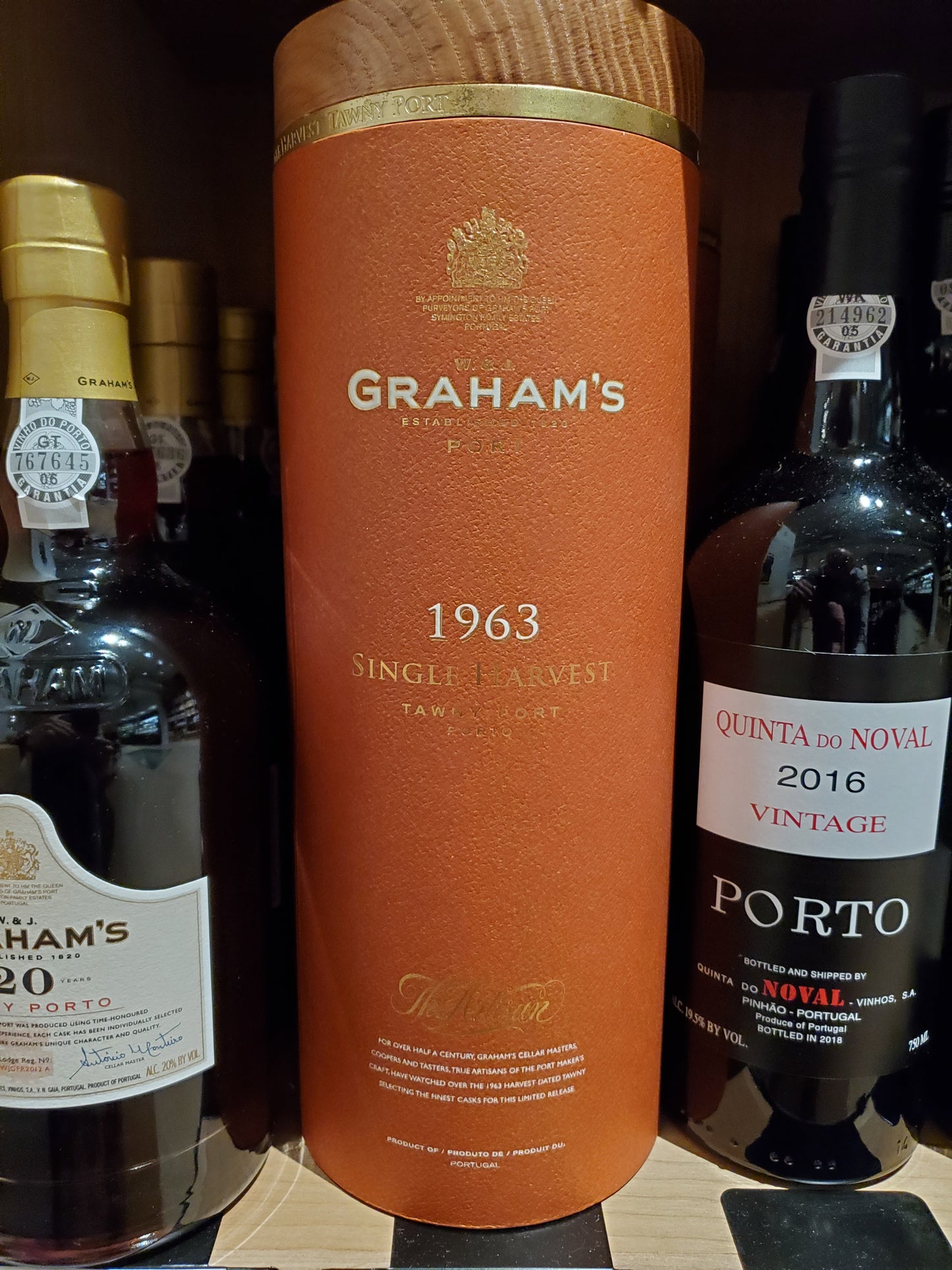 1963 Grahams Single Harvest Tawny Port
