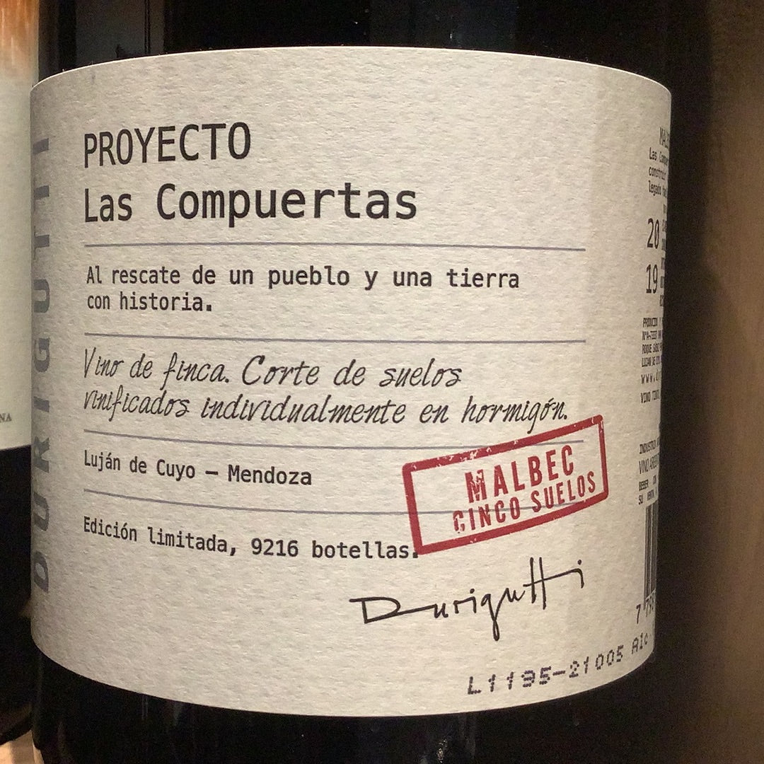 Proyecto Las Compuertas Malbec