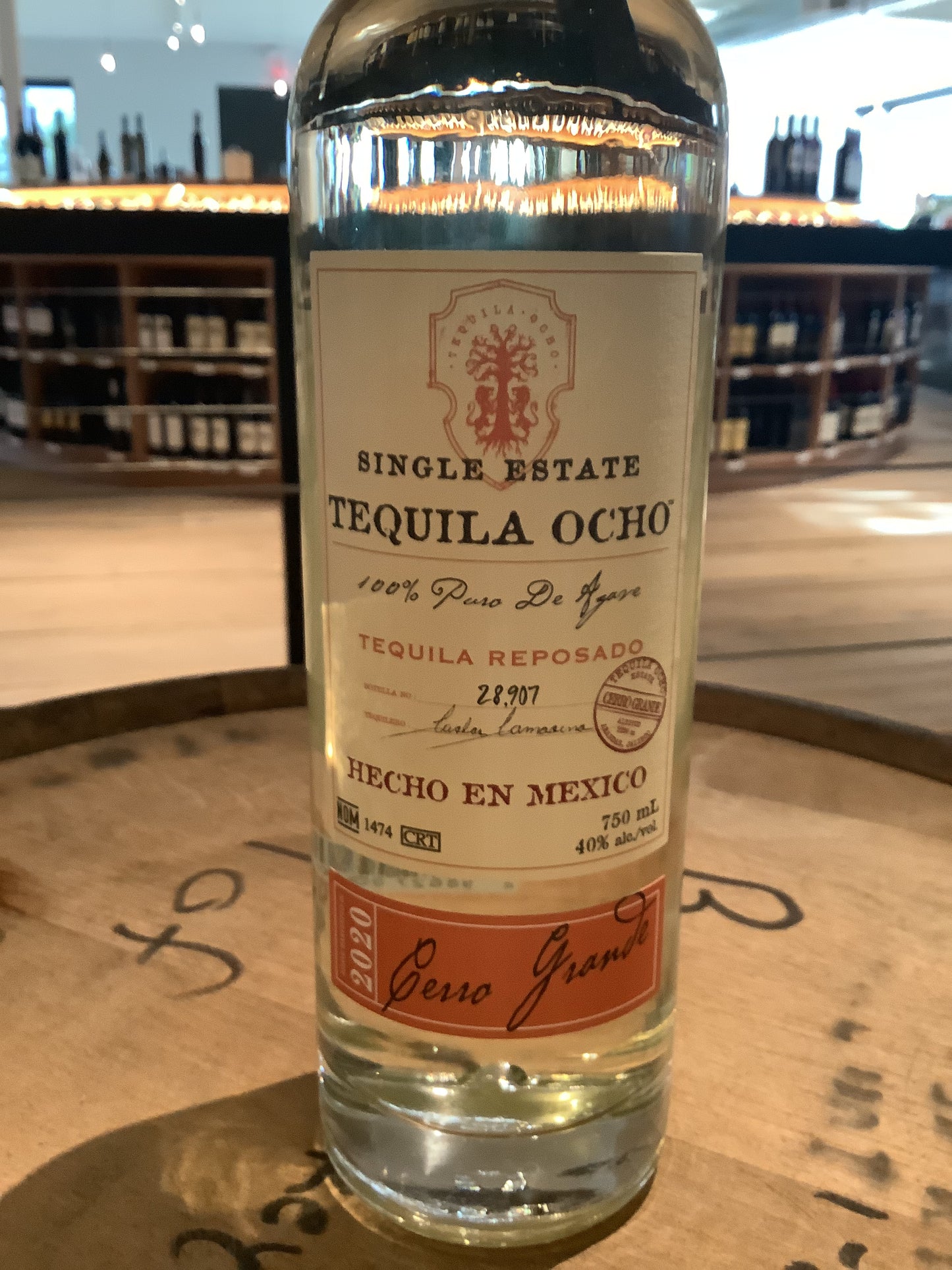 Tequila Ocho Reposado