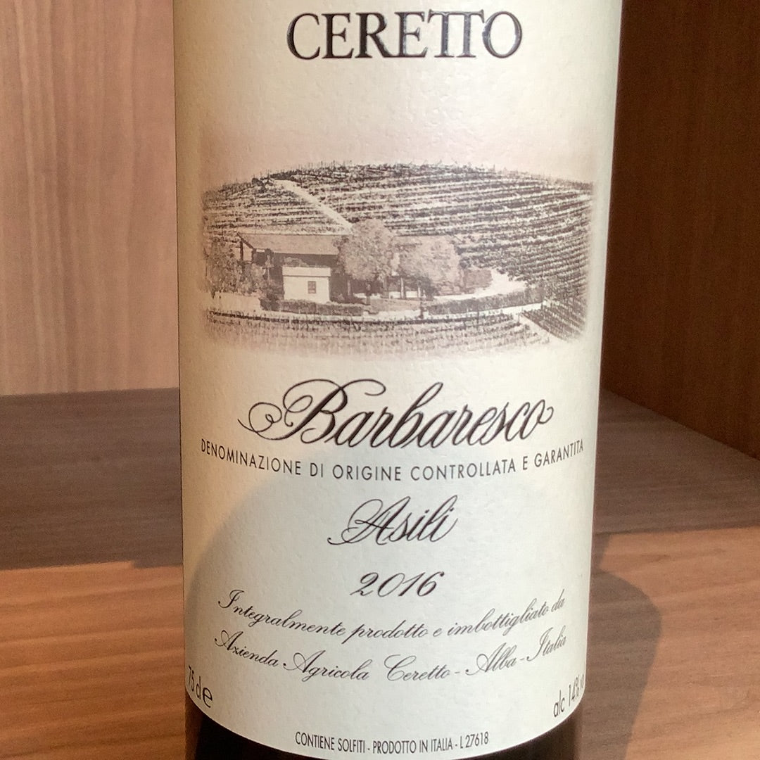 2016 Ceretto Barbaresco Asili