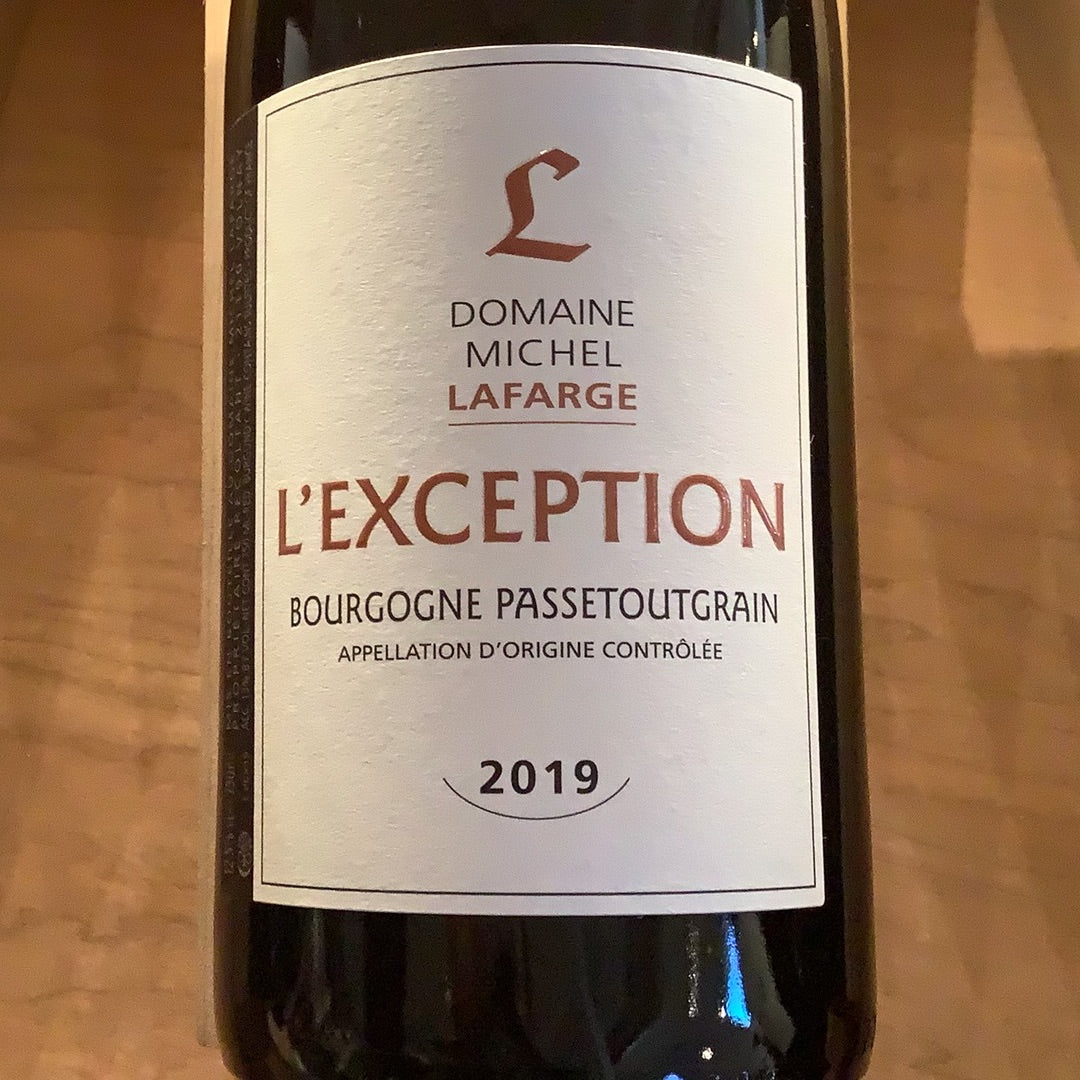 Domaine Lafarge Bourgogne Passetoutgrain 'L'Exception' 2022