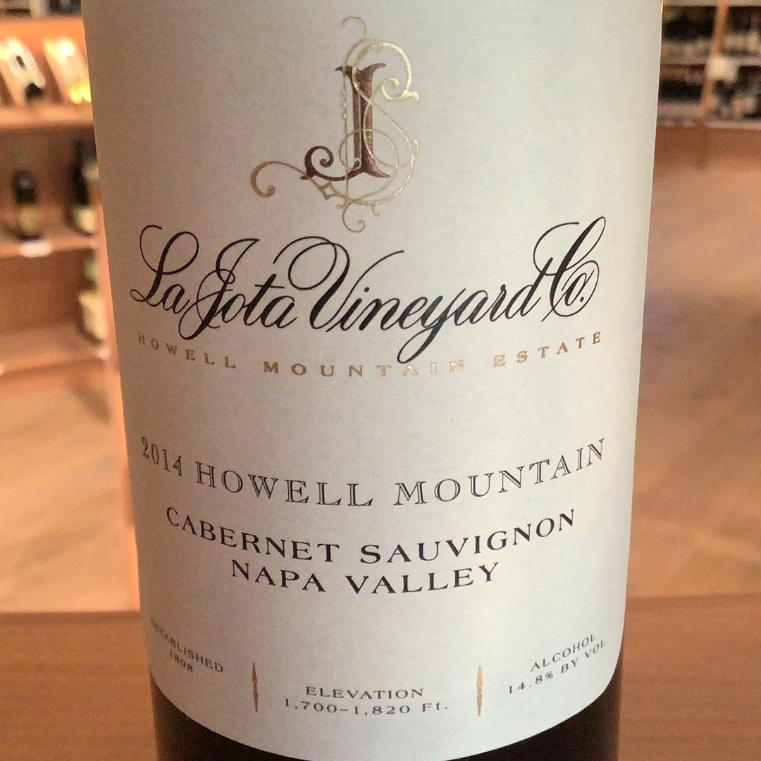 2014 La Jota Cabernet 375ml