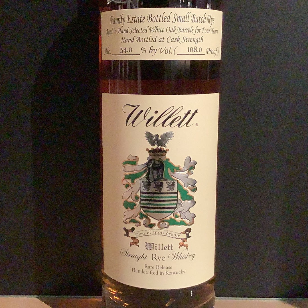 Willett 4yr Rye