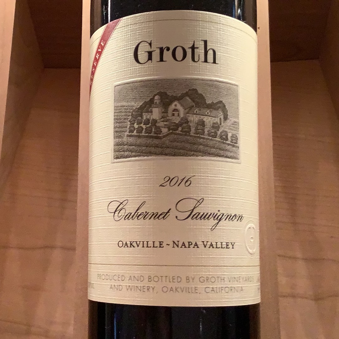 2016 Groth Reserve Cab