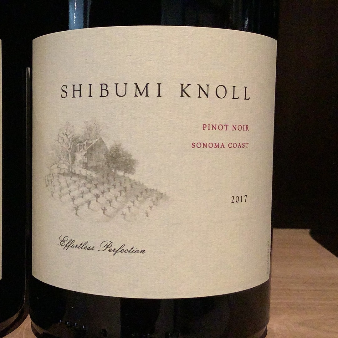 2017 Shibumi Pinot Noir Son Coast