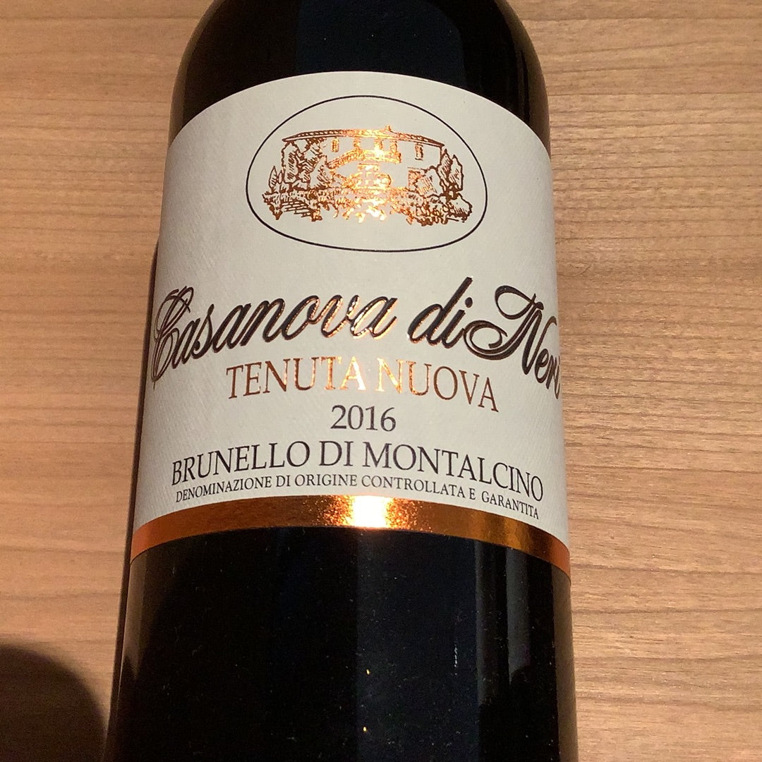 Casanova di Neri Brunello Tenuta Nuova 2016