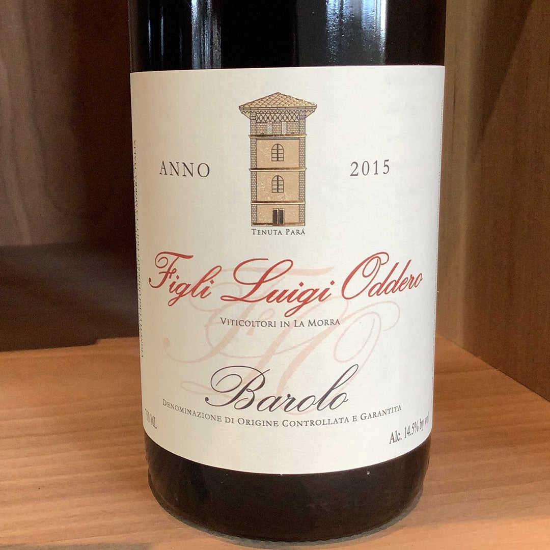 2015 Luigi Oddero Barolo