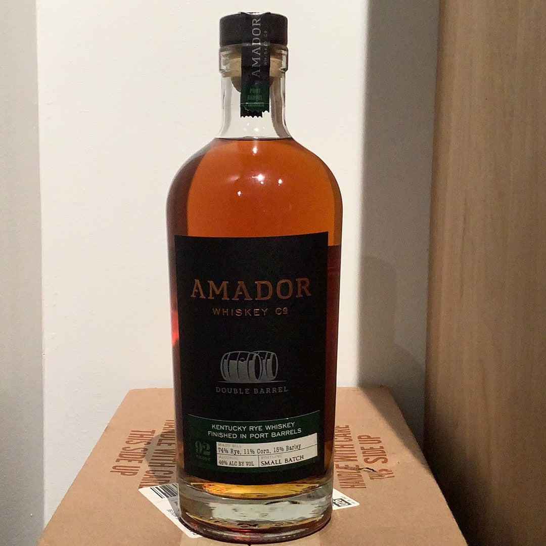 Amador Rye Double Barrel Port