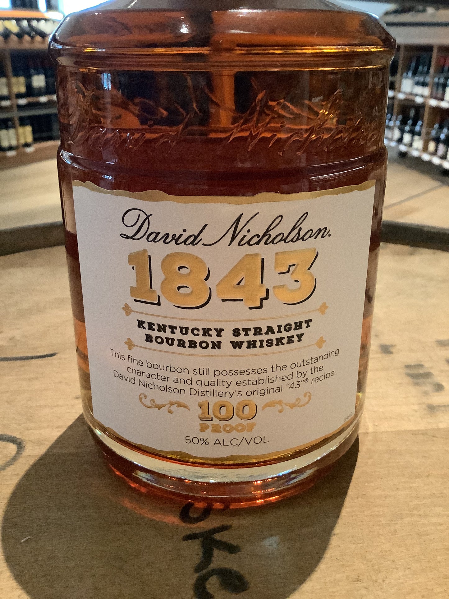 David Nicholson Bourbon 1843 100pf